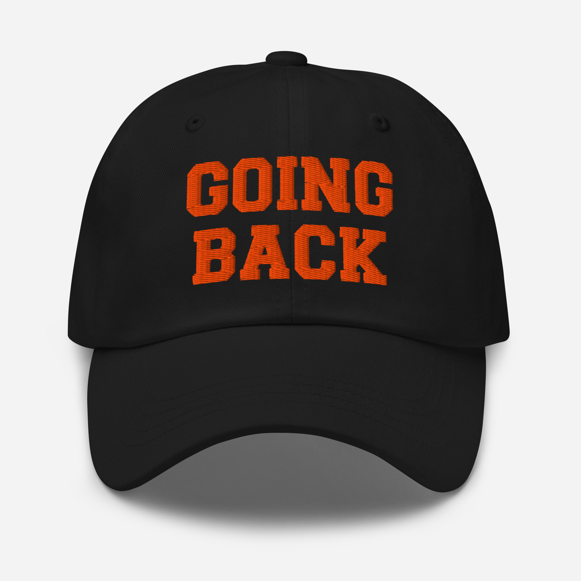 GOING BACK Embroidered Baseball Hat - Image 4