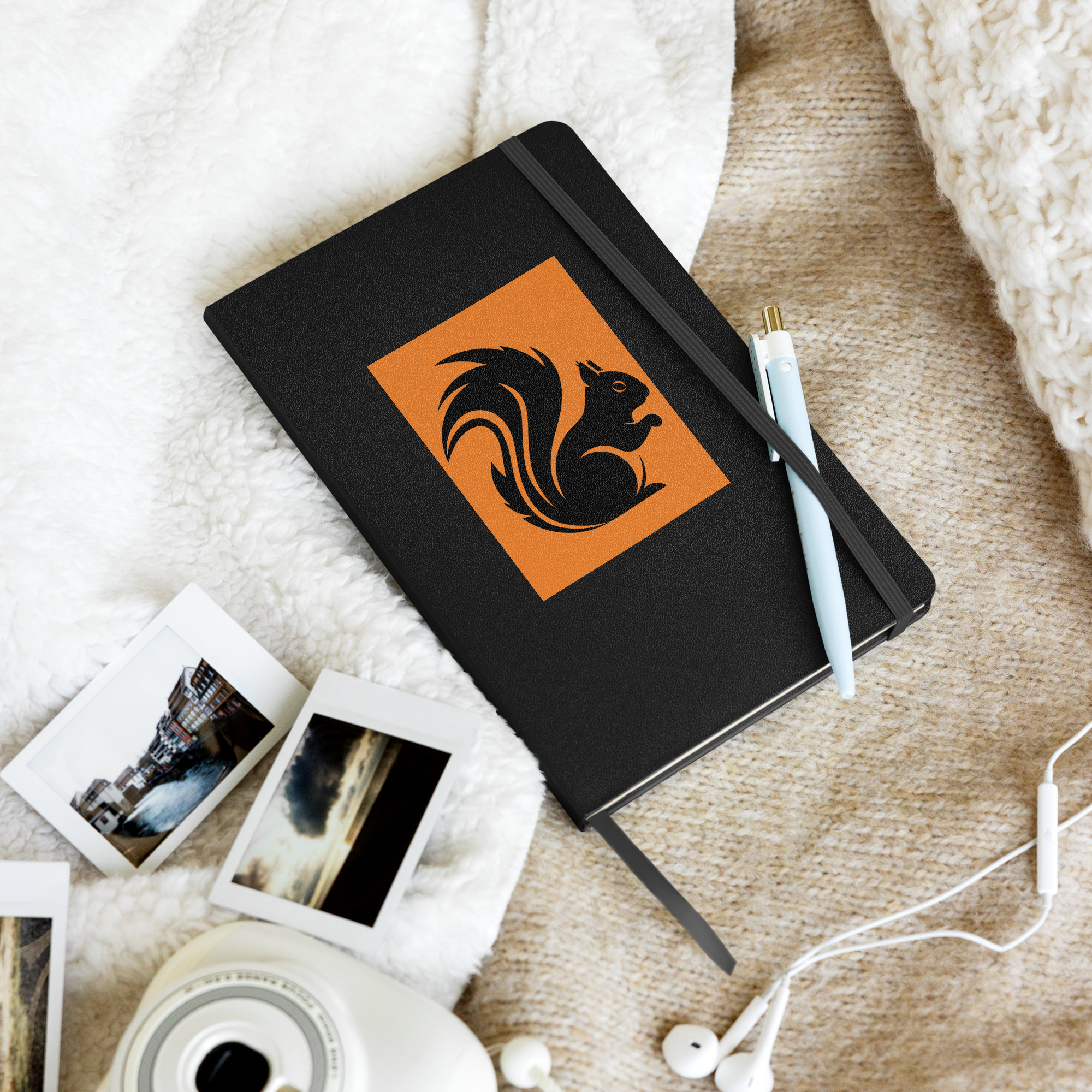 BLACK SQUIRREL Hardcover Journal - Image 6