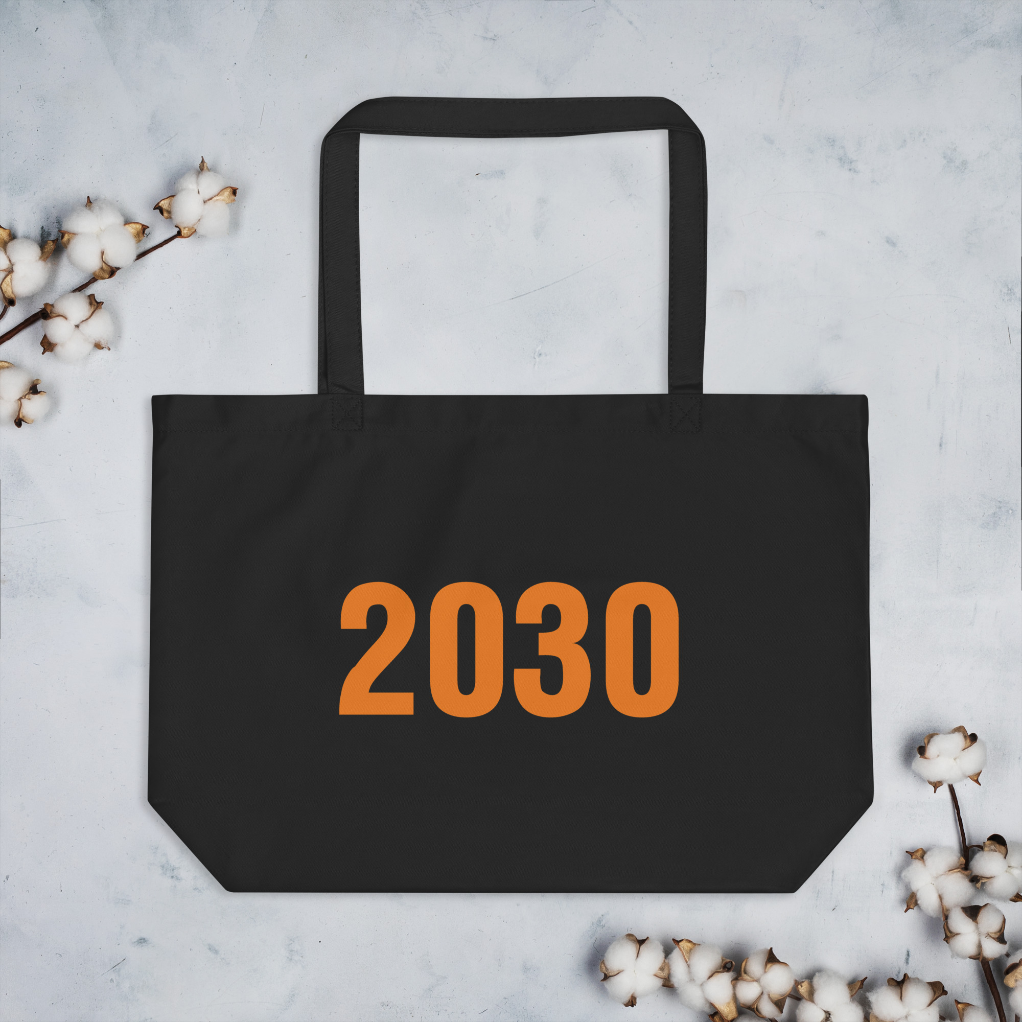 Custom CLASS YEAR Organic Cotton Tote Bag - Image 2