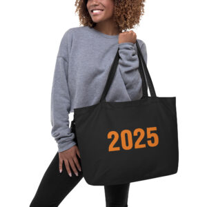 Custom CLASS YEAR Organic Cotton Tote Bag