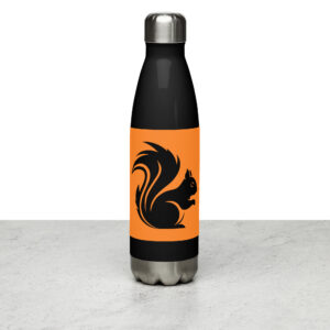 BLACK SQUIRREL Stainless Steel Water Bottle