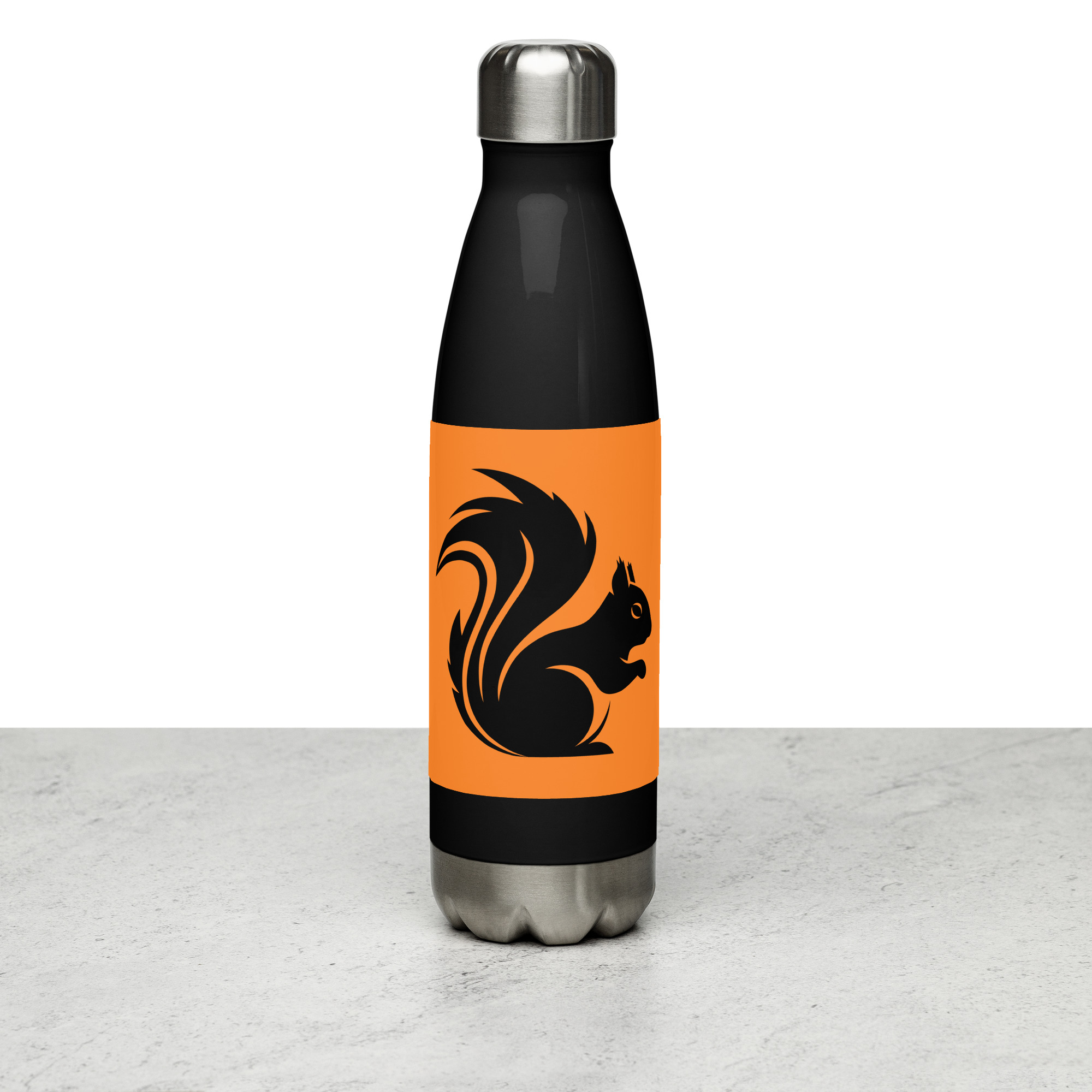 BLACK SQUIRREL Stainless Steel Water Bottle