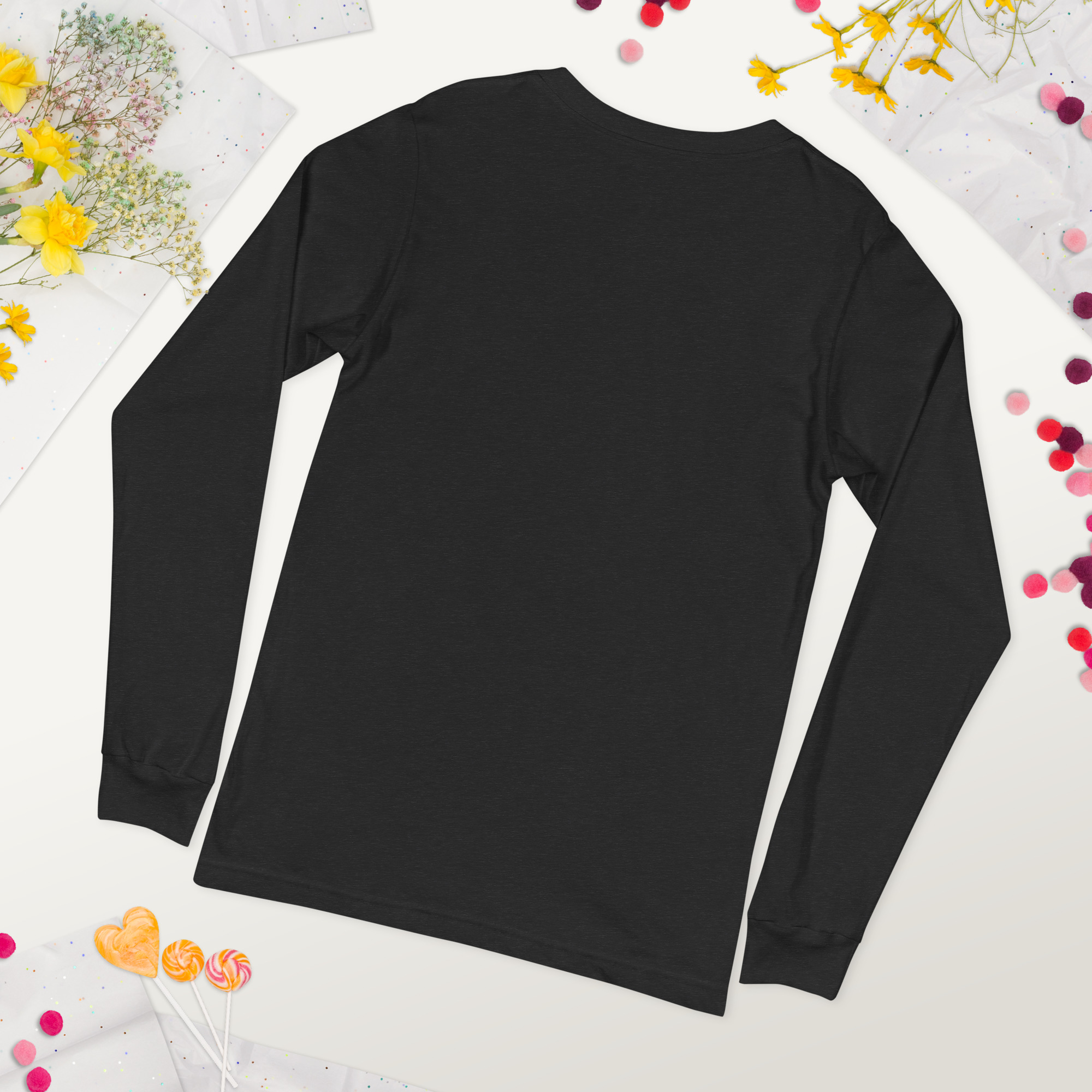 BLACK SQUIRREL Crew Neck Long Sleeve T-shirt - Image 4
