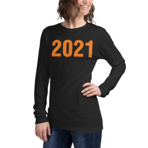 Custom CLASS YEAR Crew Neck Long Sleeve T-shirt