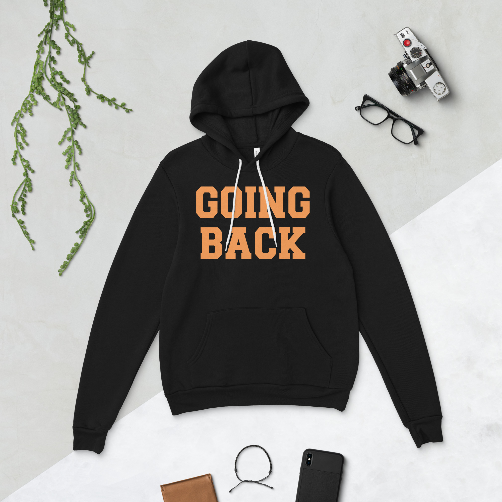 GOING BACK Pullover Hoodie