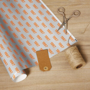 Custom CLASS YEAR Wrapping Paper